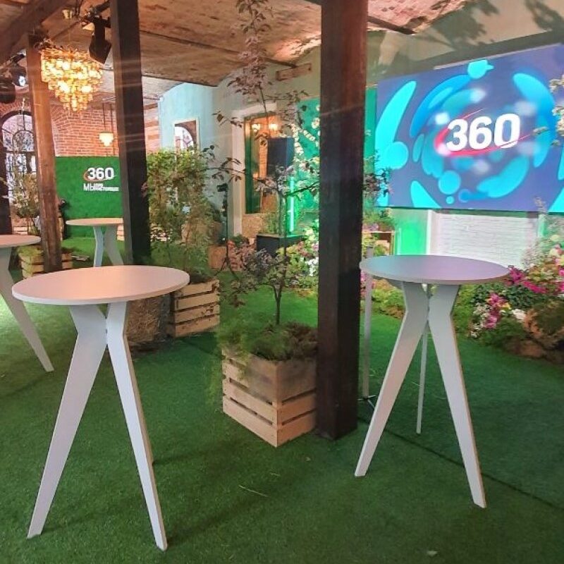 Озеленение мероприятия для телеканала «360°»