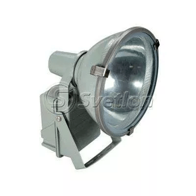 Прожектор металлогалогеновый лучевой 220V 250W Е40 c балластом, серый